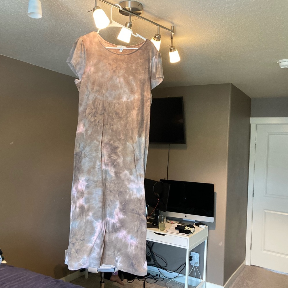 BP Tie Dye knit midi dress - Picture 4 of 9